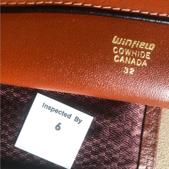 WINFIELD vintage leather wallet - Picture 7 of 9